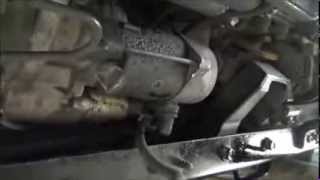 Replace Hino Dutro Starter Motor  Damn expensive Hino [upl. by Rawdan]