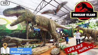 Dinosaur Island at Mahabalipuram Chennai  Indias First amp Asias largest Seashell Museum  2022 [upl. by Ecirtra]