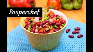 Healthy Beans Salad Recipe  How to make Red Beans Salad by SooperChef [upl. by Babb]