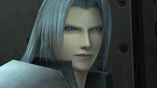 Sephiroth VS Zack amp Cloud Battle All Cutscenes Crisis Core Final Fantasy VII [upl. by Zadack]