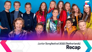 Junior Songfestival 2022  The Live Recap [upl. by Adnarb]