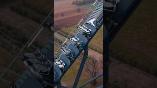 energylandia rollercoaster hyperion poland test [upl. by Coltin]