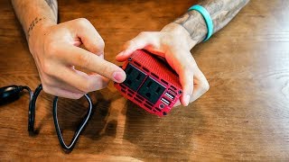 BESTEK Dual 300W Inverter Review and Demo [upl. by Mckay816]