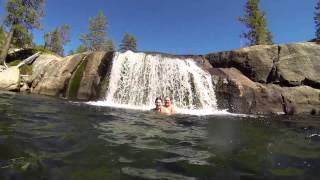 buck island waterfall  Rubicon Trail [upl. by Ahsinna639]