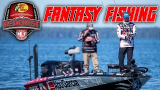 Fantasy Fishing Picks for 2023 MLF REDCREST on Lake Norman [upl. by Anuayek]