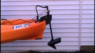 Bassyaks Kayak trolling motor lift [upl. by Korb]