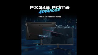 Pixio PX248 Prime Advanced  24 inch 1080p 144Hz 1ms GTG Premier Fast IPS Esports Gaming Monitor [upl. by Jansson29]