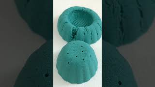 Very Satisfying and Relaxing Kinetic Sand ASMR 186 Reverse Video Crunchy Sand shorts kineticsand [upl. by Glyn]