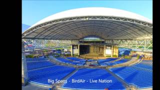 MidFlorida Amphitheatre  Big Spans Structures Live Nation BirdAir  New Roof [upl. by Nica479]