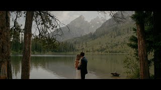 Victoria amp Stephen  Moose Creek Ranch  Grand Teton National Park Wedding [upl. by Bacon114]