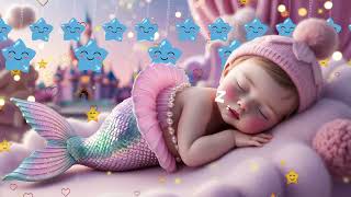 Mozart Brahms Lullaby 🎶 baby sleep music to overcome insomnia in 3 minutes 😴 beautiful lullaby [upl. by Namielus]