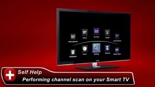 Toshiba HowTo Performing a channel scan on your Toshiba Smart TV [upl. by Thedrick415]