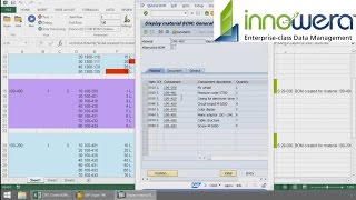 CS01  Create Material BOM From Excel [upl. by Morita]