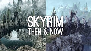 Elder Scrolls Online Skyrim 7 Skyrim Sights Then and Now Original Skyrim vs ESO Greymoor [upl. by Pruchno615]