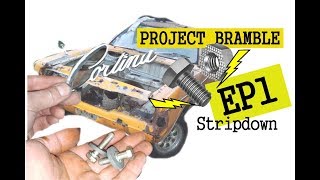 Mk3 Cortina  PROJECT BRAMBLE EP1 [upl. by Halivah]