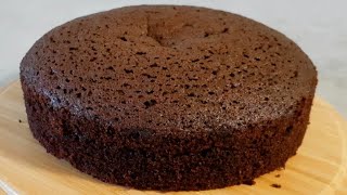 Easiest Chocolate Cake Recipe  without eggs yogurt [upl. by Nahtad838]