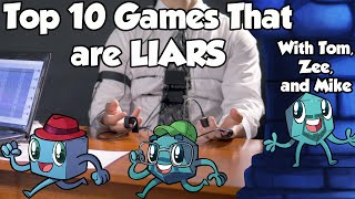 Top 10 Games that are Liars [upl. by Millisent]