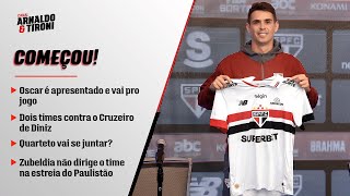 COMEÇOU A TEMPORADA SÃO PAULO ENCARA CRUZEIRO E OSCAR VAI PRO JOGO [upl. by Metabel471]