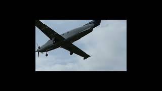 Pilatus PC12 Approach into Norwich Airport planespotting aviation [upl. by Hadihsar]