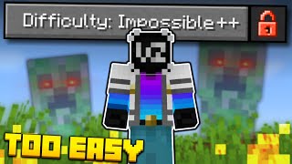 I Beat Fundys NEW quotIMPOSSIBLEquot Difficulty in Minecraft first try [upl. by Rodoeht]