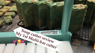 Unboxing My 1st Multi Bar Soap Cutter 🤩 Review for GOODSPEED shop  Ellen Ruth Soap [upl. by Peregrine163]