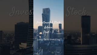 Long Term Investing  Investment amp Stocks [upl. by Anitrebla]