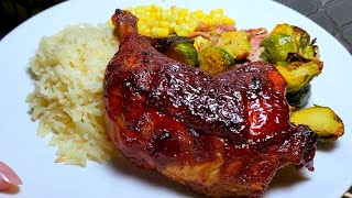 The BEST Oven Baked Chicken Ive made  Chicken Recipe [upl. by Zorah]