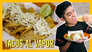 TACOS al vapor en VAPORERA receta COMPLETA [upl. by Alyel143]