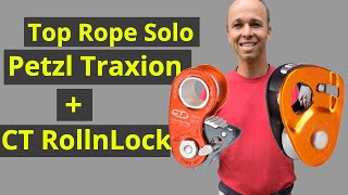 Top Rope Solo with Petzl Micro Traxion and Climbing Technology RollnLock [upl. by Alset]