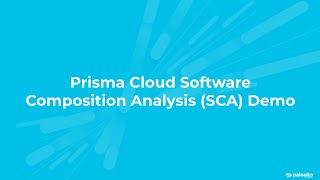 Software Composition Analysis SCA Demo [upl. by Aicilet]