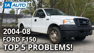 Top 5 Problems Ford F150 Truck 11th Gen 200408 [upl. by Hibbitts]