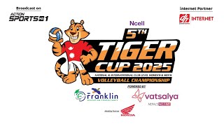 TIP TOP HELP NEPAL vs GANDAKI PROVINCE  5th Tiger Cup Mens Volleyball Championship 2081  DAY 3 [upl. by Knowles]