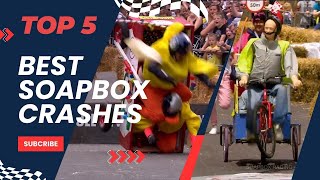 BEST SOAPBOX CRASHES  TOP 5 [upl. by Nelad498]