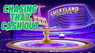 Trying to turn 10Sc into a cash out  LuckyLand Casino [upl. by Lorou428]