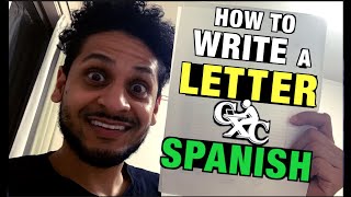 How to WRITE a LETTER in SPANISH  CSEC 🔥 [upl. by Nohtan577]