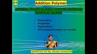 PMMA PLEXI GLASS LUCITE ACRYLIC GLASS ACRYLICS  Preparation Applications Environmental Impact [upl. by Oilime299]