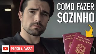 Cidadania Italiana Na Itália Passo A Passo  Faça Sozinho  Sem Assessoria [upl. by Nevi]