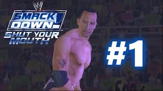 WWE SmackDown Shut Your Mouth Season Mode Part 1 [upl. by Annah]