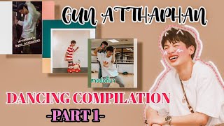 Gun Atthaphan Dancing Compilation PART 1 [upl. by Lemmor]