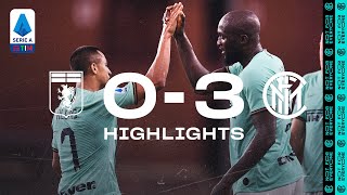 GENOA 03 INTER  HIGHLIGHTS  Lukaku and Alexis keep Genoa aside 👊🏻⚫🔵 [upl. by Natasha]