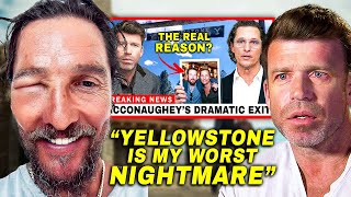 Why Matthew McConaughey Walked Away From Yellowstone Series [upl. by Atikkin31]