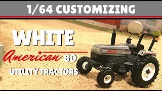 164 Customizing White American 80 Utility Tractors [upl. by Eessac409]