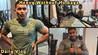 Heavy Workout Ho Gaya  Parveen Malik Vlogs [upl. by Einnad874]