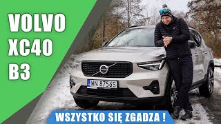 Volvo XC40 B3 20 163 KM FWD Ultra 2024 I wszystko się zgadza [upl. by Sly]