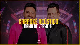 Bruno amp Marrone  A Dama De Vermelho  PLAYBACK COM LETRA [upl. by Coltun603]