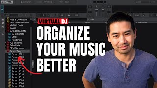 How To Organize Your Music Library In DJ Software DJ TIPS [upl. by Ahsya]