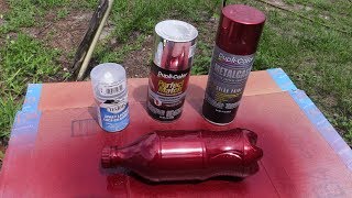 Duplicolor Metalcast anodized spray paint [upl. by Orenid]