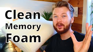 How to Clean a Memory Foam Pillow [upl. by Nauqet]