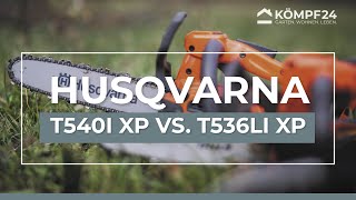 Sägenvergleich  Husqvarna AkkuSäge T540i XP  VIEL BESSER ALS DAS VORGÄNGERMODELL [upl. by Eecak]