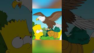 The Simpson family saved an eagle thesimpsonsshorts [upl. by Ainavi]